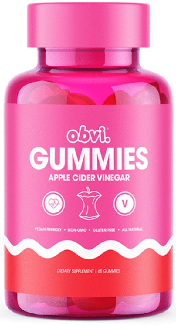Obvi Apple Cider Vinegar Gummies|Fat Burner|Mass For Life|