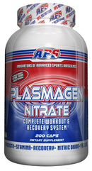 APS Nutrition Plasmagen Nitrate 200 Caps|Muscle Pumps|Mass For Life|
