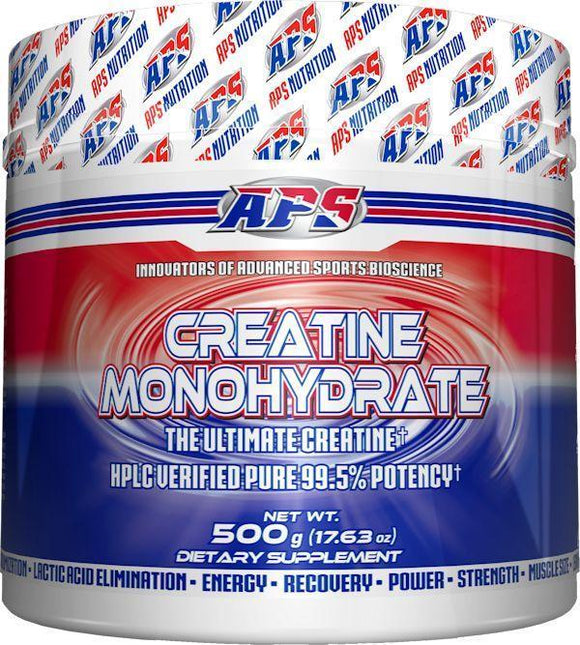 APS Nutrition Creatine Monohydrate 100 Servings|Creatine|Mass For Life|