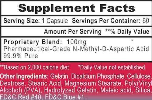 APS Nutrition NMDA 100 60 ct|Test Booster|Mass For Life|