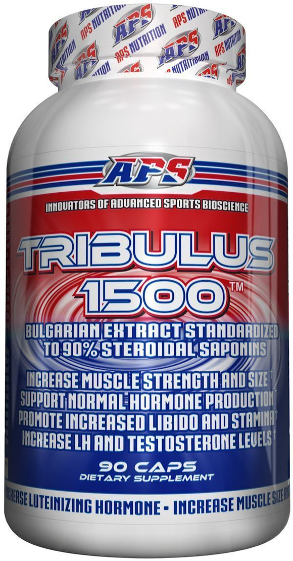 APS Nutrition Tribulus 1500 90 ct|Test Booster|Mass For Life|