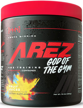 Modern Hardcore Nutrition (MHN) Arez God Of The Gym|Pre-Workout|Mass For Life|