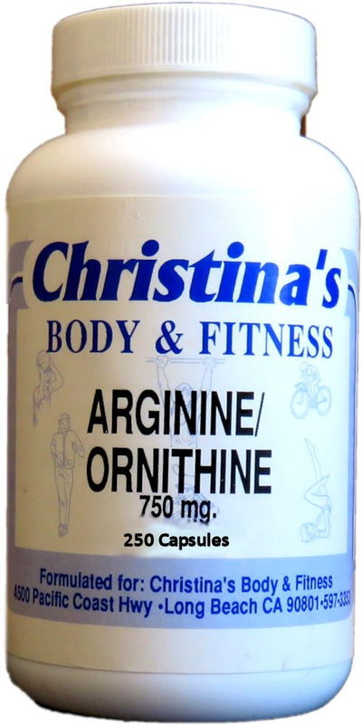 Body and Fitness L-Arginine & Ornithine 250 cap Buy 1 Get 1 FREE|Muscle Pumps|Mass For Life|