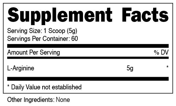 Bucked Up Arginine Muscle size Facts