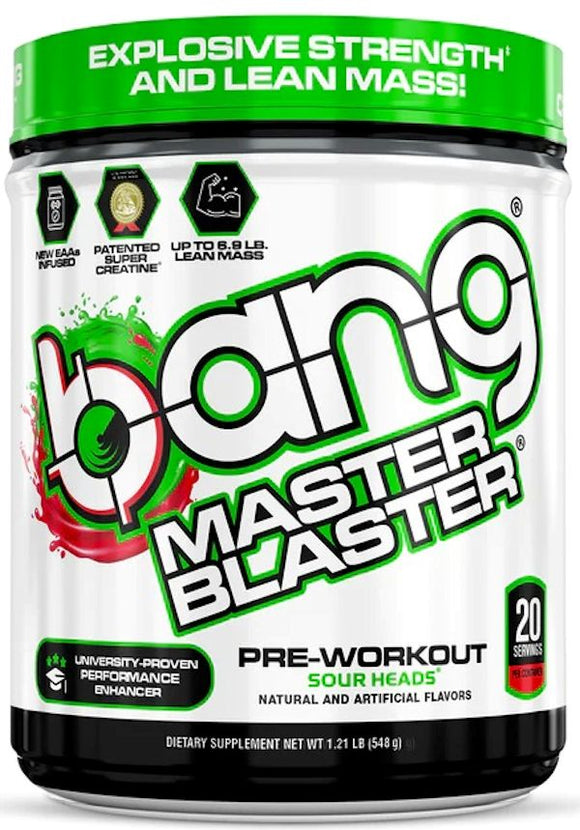 VPX Bang Master Blaster 20 servings|Creatine|Mass For Life|
