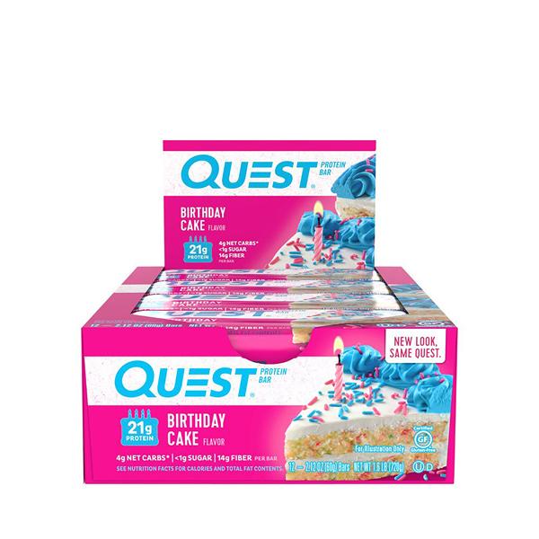 Quest Bars Quest 12 box