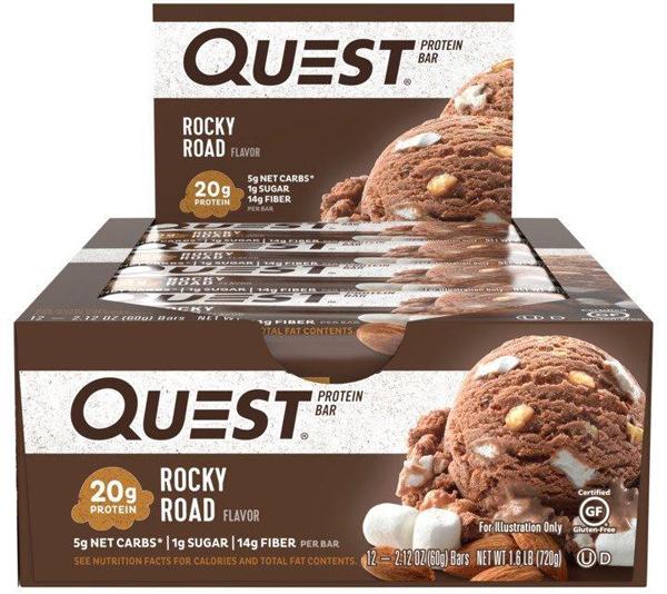 Quest Bars Quest 12 box