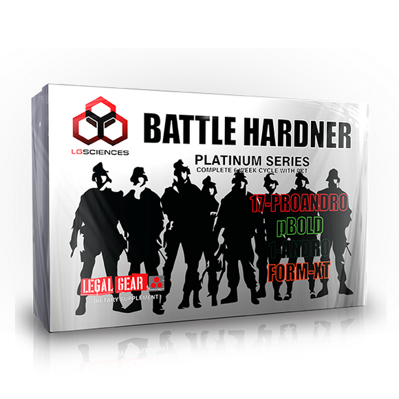 LG Sciences Battle Hardener Kit 6 weeks|Mass Size|Mass For Life|