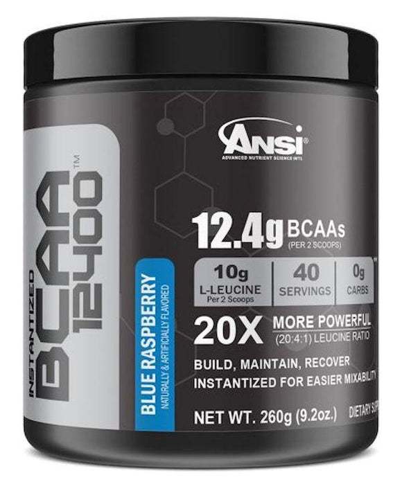 ANSI BCAA 12400 40 servings|BCAAs|Mass For Life|
