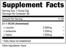 DAS Labs Bucked Up BCAA 2:1:1 60 servings|BCAA|Mass For Life|