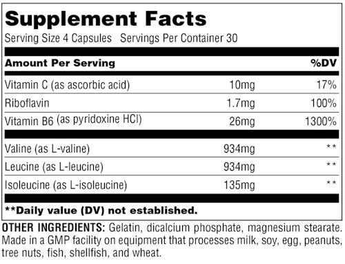 Universal Nutrition BCAA 2000 120 caps|Mass For Life