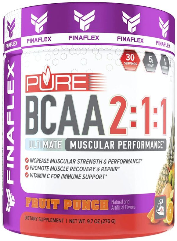 Finaflex Pure BCAA 2:1:1 Premium Ratio|BCAA|Mass For Life|