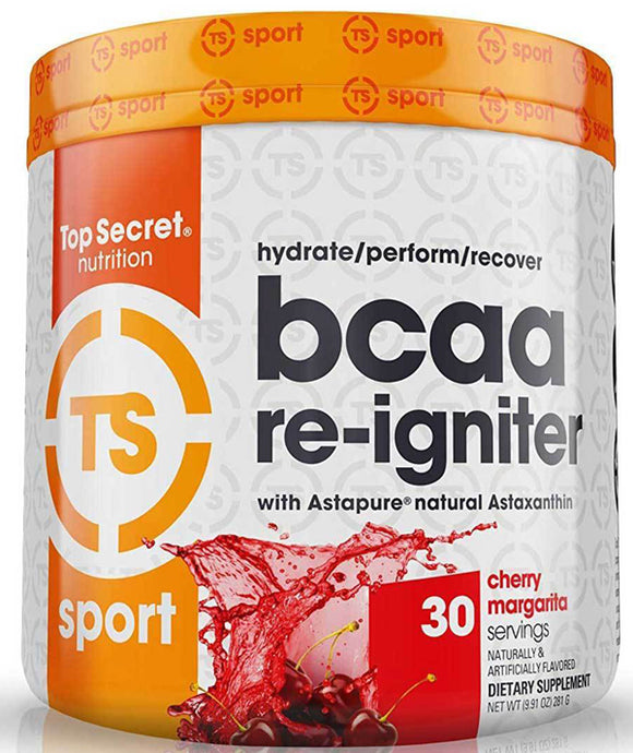 Top Secret Nutrition BCAA Re-Igniter 30 servings|BCAA|Mass For Life|