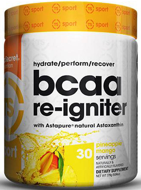 Top Secret Nutrition BCAA Re-Igniter 30 servings|BCAA|Mass For Life|