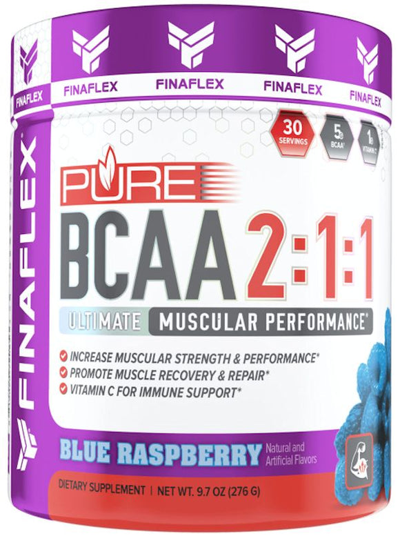Finaflex Pure BCAA 2:1:1 Premium Ratio|BCAA|Mass For Life|