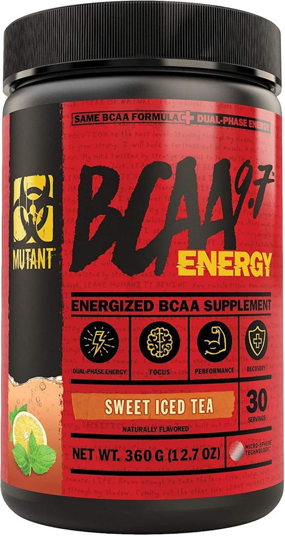 Mutant BCAA 9.7 Energy 30 servings|BCAA|Mass For Life|