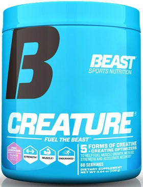 Beast Sports Nutrition Creature Powder 60 servings|Creatine|Mass For Life|