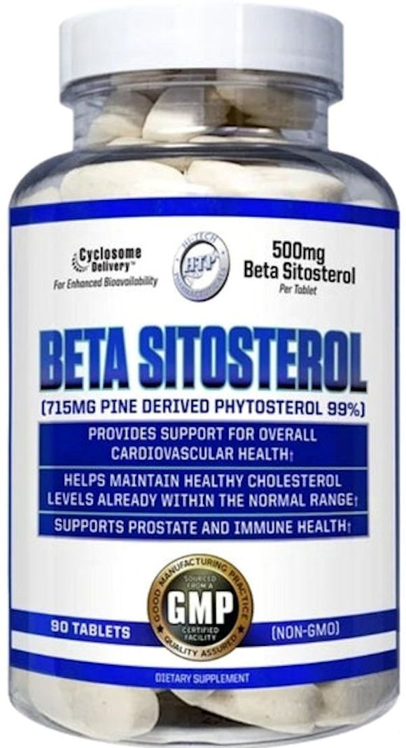 Hi-Tech Pharmaceuticals Beta Sitosterol 90 Tablets|Health|Mass For Life|