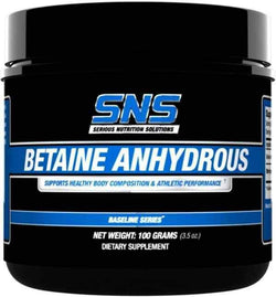 SNS Serious Nutrition Solutions Betaine Anhydrous 100 grams