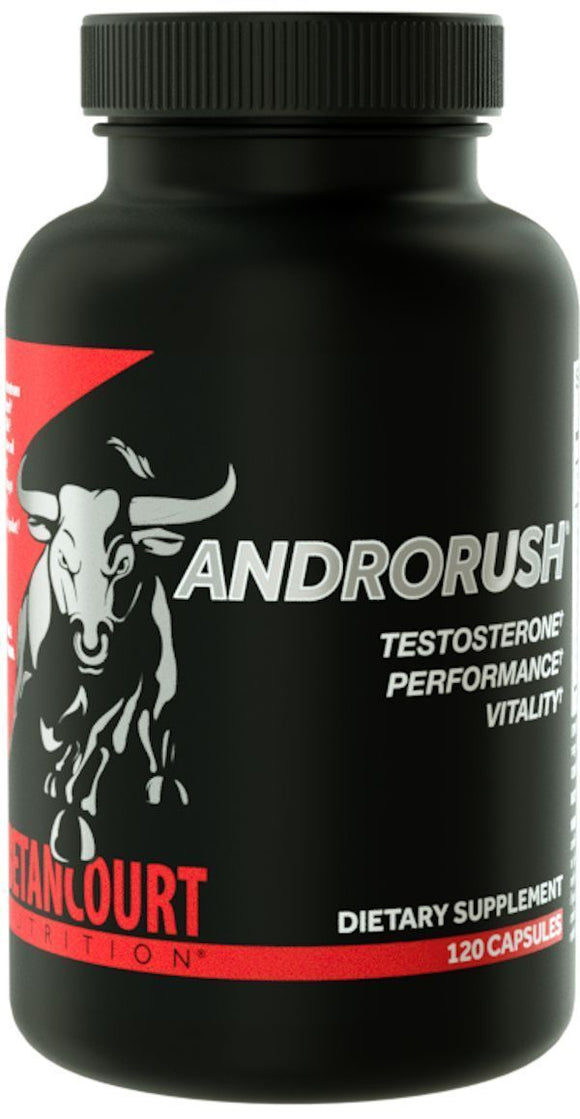 Betancourt Nutrition Androrush Caps|Test Booster|Mass For Life|