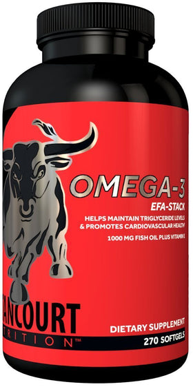 Betancourt Nutrition Omega-3 EFA-Stack 270 softgels|Omega 3|Mass For Life|