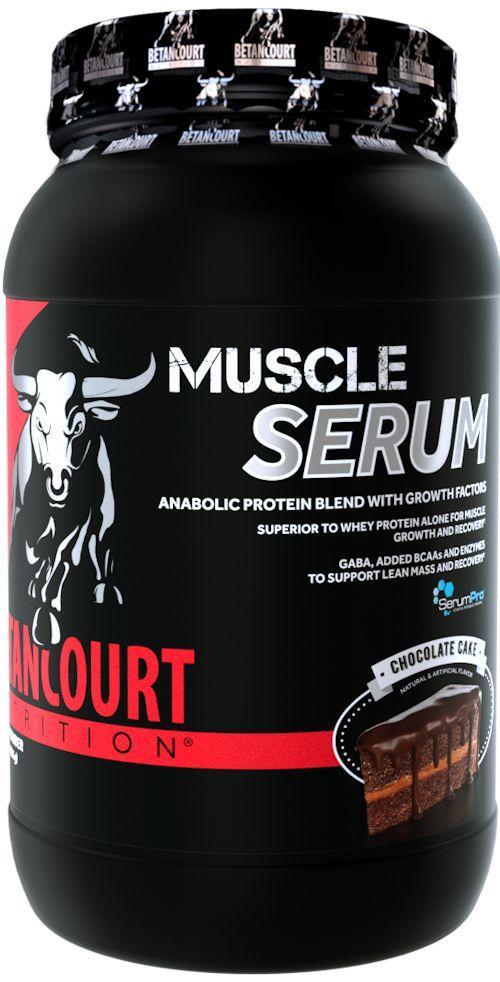 Betancourt Nutrition Protein Chocolate Cake Betancourt Muscle Serum 2 lbs