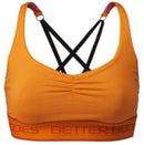 Better Bodies Athlete Short Top Bright Orange|Women's Clothing|Mass For Life|