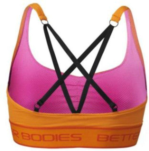 Better Bodies Women's Clothing Better Bodies Athlete Short Top Bright Orange