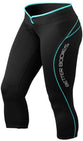 Better Bodies Shaped 3/4 Tights Black/Aqua