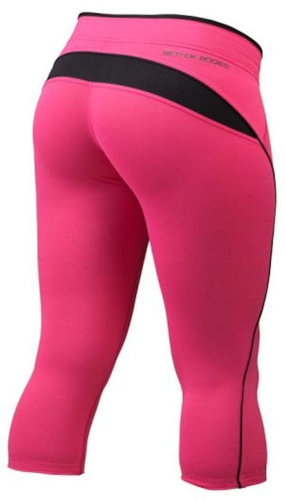 Better Bodies Shaped 3/4 Tights Hot Pink|Women's Clothing|Mass For Life|