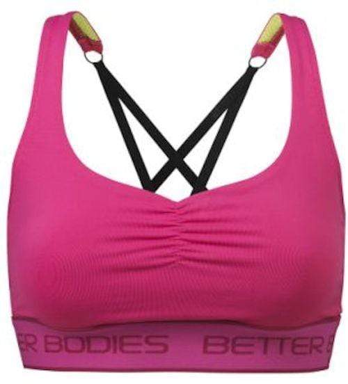 Better Bodies Athlete Short Top Hot Pink|Women's Clothing|Mass For Life|