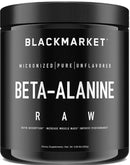 BlackMarket Labs Beta-Alanine Raw 60 servings|beta alanine|Mass For Life|