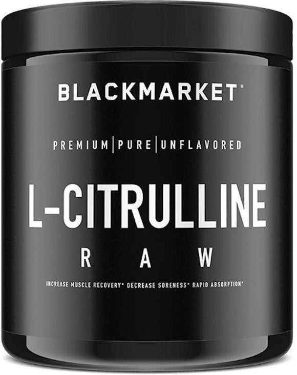 BlackMarket Labs L-Citrulline Raw 60 servings|Citrulline|Mass For Life|