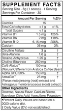 BlackMarket Labs Pre 30 serving|Citrulline|Mass For Life|
