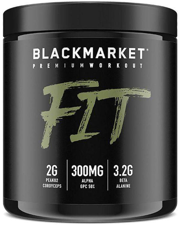 BlackMarket Labs Fit Pre-Workout 30 servings|Creatine|Mass For Life|