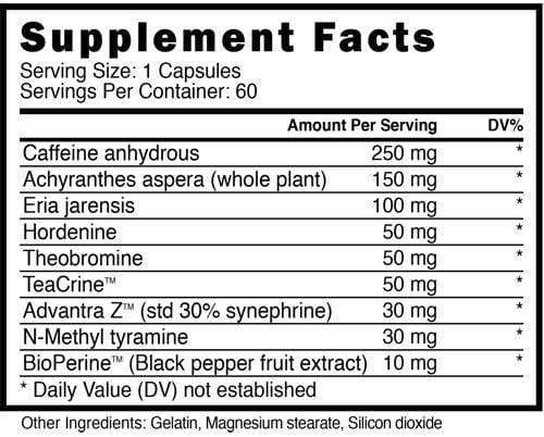 Blackstone Labs ViperX 60 Caps|Appetite Control|Mass For Life|