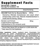 Blackstone Labs Recomp Rx 120 caps|Lean Muscle|Mass For Life|