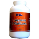 Body and Fitness L-Arginine & L-Ornithine 750 mg 250 Capsules|Amino Acids|Mass For Life|