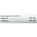 Body and Fitness L-Arginine & Ornithine 100 Capsules|Amino Acids|Mass For Life|