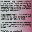 Body and Fitness For Women Only 240 Caps|Multi Vitamin|Mass For Life|