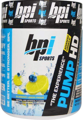 BPI Sports Pump-HD 25 servings|Pre-Workout|Mass For Life|