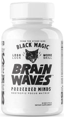 Black Magic Supply Brain Waves Enhance Focus 120 Capsules|Focus|Mass For Life|