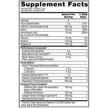 BSN EndoRush 30 servings|Pre-Workout|Mass For Life|