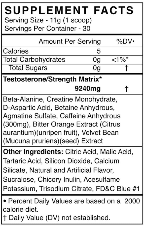 BlackMarket Labs Bulk|Pre-Workout|Mass For Life|