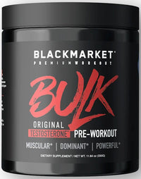 BlackMarket Labs Bulk Original Testosterone pre-workout