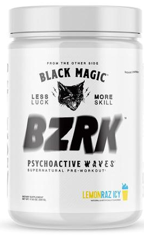 Black Magic Supply BZRK High Potency Pre-Workout 25 servings|Citrulline|Mass For Life|