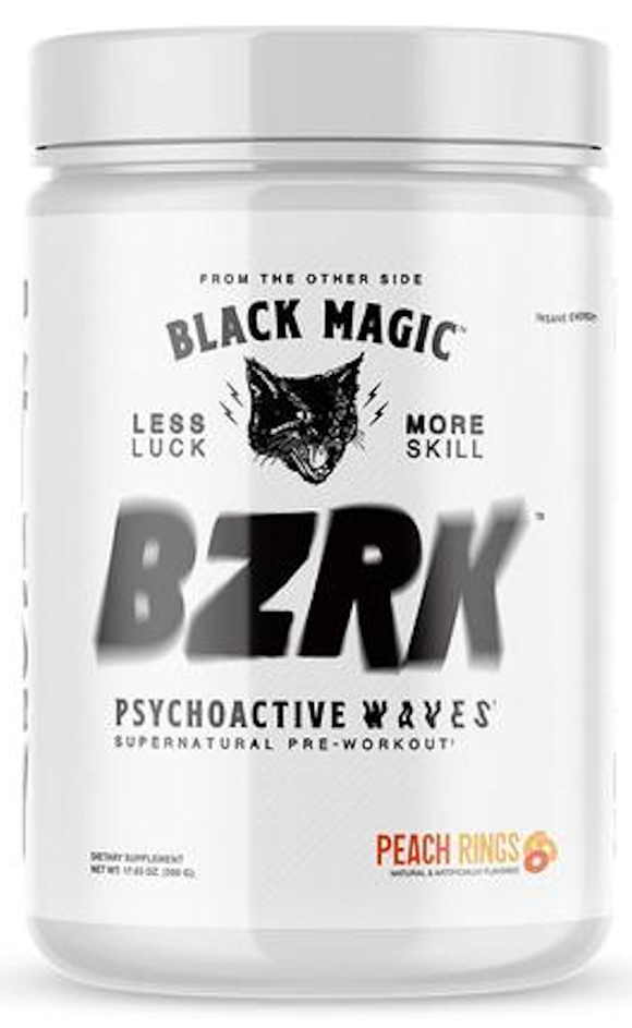 Black Magic Supply BZRK High Potency Pre-Workout 25 servings|Citrulline|Mass For Life|