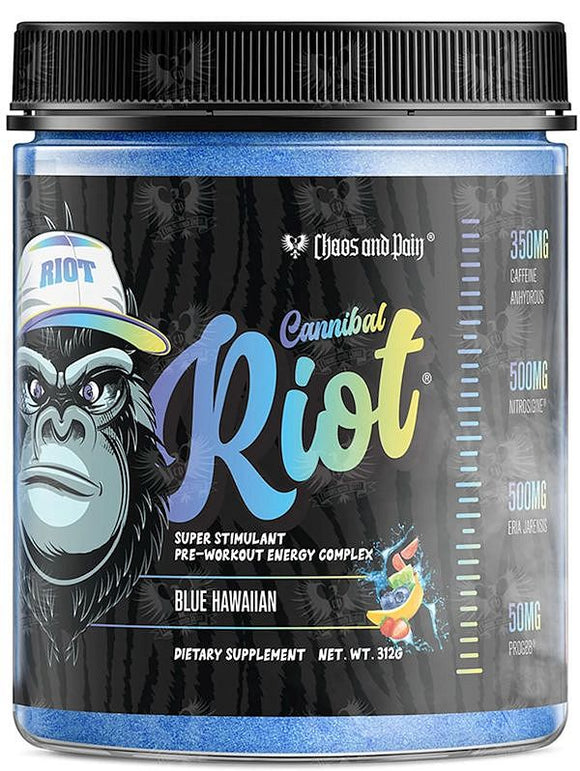 Chaos and Pain Cannibal Riot High-Stim Pre-Workout|Pre-Workout|Mass For Life|