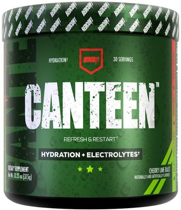 Redcon1 Canteen Pre-Workout Electrolytes Hydration 30 Servings orange