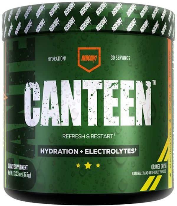 Redcon1 Canteen Pre-Workout Electrolytes Hydration 30 Servings lemonade